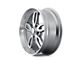 Ridler 608 Gloss Grey Milled 5-Lug Wheel; 20x8.5; 0mm Offset (87-90 Dakota)