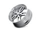 Ridler 608 Gloss Grey Milled 5-Lug Wheel; 20x8.5; 0mm Offset (87-90 Dakota)