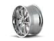 Ridler 650 Chrome 5-Lug Wheel; 18x8; 0mm Offset (87-90 Dakota)