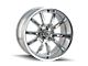 Ridler 650 Chrome 5-Lug Wheel; 20x8.5; 30mm Offset (87-90 Dakota)