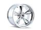 Ridler 675 Chrome 5-Lug Wheel; 17x8; 0mm Offset (87-90 Dakota)