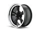 Ridler 675 Matte Black Machined 5-Lug Wheel; 17x7; 0mm Offset (87-90 Dakota)