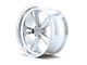 Ridler 675 Polished 5-Lug Wheel; 15x7; 0mm Offset (87-90 Dakota)