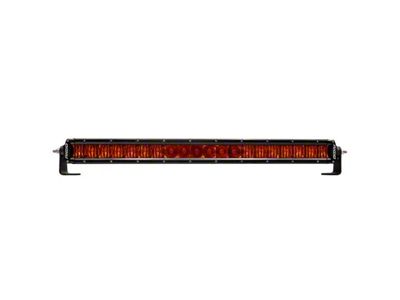 Rigid Industries 20-Inch SR-Series LED Light Bar with Amber PRO Lens; Spot Beam (Universal; Some Adaptation May Be Required)