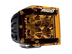 Rigid Industries D-SS Series LED Light Cover; Amber