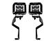 Rigid Industries D-SS Series LED Pod A-Pillar Light Kit (21-24 F-150)