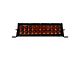 Rigid Industries 10-Inch E-Series LED Light Bar with Amber PRO Lens; Spot Beam (Universal; Some Adaptation May Be Required)