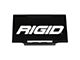 Rigid Industries E-Series Light Cover; 6-Inch; Black