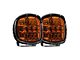 Rigid Industries Adapt XP LED Lights with Amber PRO Lens (Universal; Some Adaptation May Be Required)