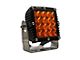 Rigid Industries Q-Series LED Light with Amber PRO Lens; Spot Beam (Universal; Some Adaptation May Be Required)