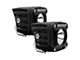 Rigid Industries Revolve LED Pod Lights with Amber Trim Ring