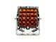 Rigid Industries Q-Series LED Light with Amber PRO Lens; Spot Beam (Universal; Some Adaptation May Be Required)