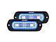 Rigid Industries SR-L Series Off-Road Spreader Surface Mount LED Pod Light with Blue Halo (Universal; Some Adaptation May Be Required)