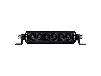 Rigid Industries 6-Inch SR-Series Pro LED Light Bar; Spot Midnight Beam (Universal; Some Adaptation May Be Required)