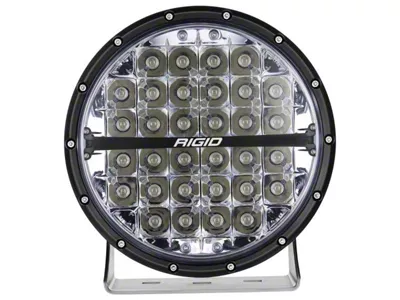 Rigid Industries 9-Inch 360-Series LED Light with RGBW Backlight; Spot Beam (Universal; Some Adaptation May Be Required)