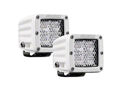 Rigid Industries D-Series Pro Hybrid LED Pod Lights; Diffused Beam (Universal; Some Adaptation May Be Required)