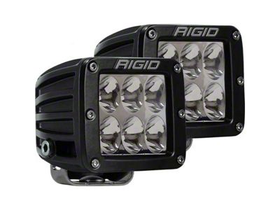 Rigid Industries 1x2 65-Degree DC LED Scene Light; Black (Universal; Some Adaptation May Be Required)