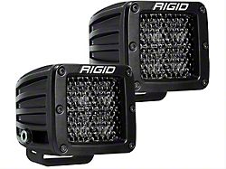 Rigid Industries D-Series Pro LED Pod Lights; Spot Midnight Diffused Beam (Universal; Some Adaptation May Be Required)