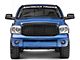 Rivet Style Mesh Upper Replacement Grille; Black (06-08 RAM 1500)