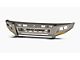 Road Armor iDentity Beauty Ring Front Bumper with Smooth Center Section, Standard End Pods, X2 Cube Light Pods and Accent Lights; Raw Steel (17-22 F-350 Super Duty)