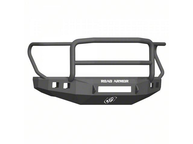 Road Armor Stealth Non-Winch Front Bumper with Lonestar Guard; Textured Black (17-22 F-350 Super Duty)