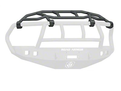 Road Armor Intimidator Guard for Stealth Front Bumper; Textured Black (09-18 RAM 1500)