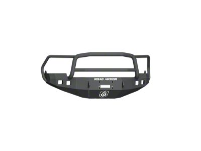 Road Armor Stealth Winch Front Bumper with Lonestar Guard; Textured Black (09-12 RAM 1500)