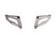 Road Armor iDentity Front Bumper WIDE End Pods; Raw Steel (16-18 RAM 3500)