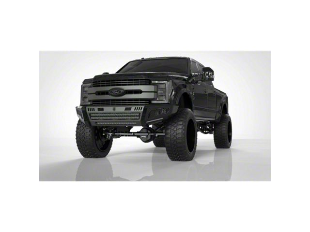 Road Armor iDentity Hyve Mesh Front Bumper with Double Cube Light Pods; Raw Steel (19-24 RAM 3500)