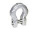 Road Armor Identity Aluminum Shackle; Raw Aluminum