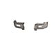 Road Armor iDentity Rear Bumper Beauty Rings and Step Pads (20-24 Sierra 2500 HD)