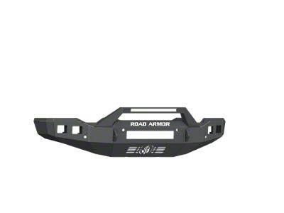 Road Armor Stealth Non-Winch Front Bumper with Sheetmetal Pre-Runner Guard; Textured Black (20-23 Sierra 2500 HD)