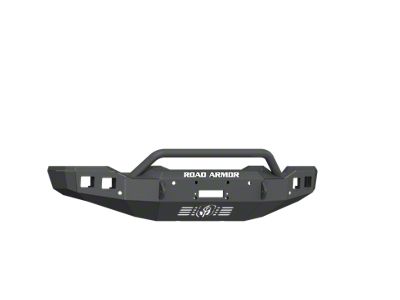 Road Armor Stealth Winch Front Bumper with Pre-Runner Guard; Textured Black (20-23 Sierra 3500 HD)