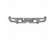 Road Armor iDentity Beauty Ring Rear Bumper with Shackle End Pods and Accent Lights; Raw Steel (15-19 Silverado 3500 HD)