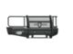 Road Armor Vaquero Non-Winch Front Bumper with Full Guard; Textured Black (15-19 Silverado 3500 HD)