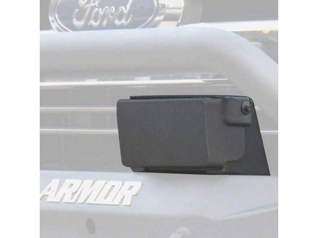 Road Armor Stealth Front Bumper Adaptive Cruise Control Module; Textured Black (17-22 F-250 Super Duty)