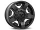 XD Rockstar II Satin Black 6-Lug Wheel; 17x8; 10mm Offset (07-14 Tahoe)