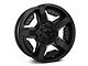 XD Rockstar II Satin Black 6-Lug Wheel; 20x9; 18mm Offset (07-14 Yukon)