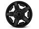 XD Rockstar II Satin Black 6-Lug Wheel; 20x9; 18mm Offset (15-20 Yukon)