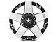 XD Rockstar Black Machined 6-Lug Wheel; 20x8.5; 35mm Offset (04-08 F-150)