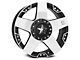 XD Rockstar Black Machined 6-Lug Wheel; 20x8.5; 35mm Offset (04-08 F-150)