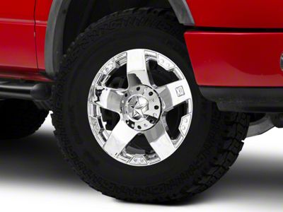 XD Rockstar Chrome 6-Lug Wheel; 20x8.5; 10mm Offset (04-08 F-150)