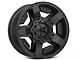 XD Rockstar II Satin Black 6-Lug Wheel; 18x9; 0mm Offset (04-08 F-150)