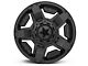 XD Rockstar II Satin Black 6-Lug Wheel; 18x9; 0mm Offset (04-08 F-150)