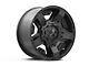 XD Rockstar II Satin Black 6-Lug Wheel; 17x8; 10mm Offset (09-14 F-150)