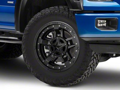 XD Rockstar III Matte Black 6-Lug Wheel; 20x9; 18mm Offset (15-20 F-150)