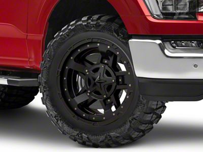 XD Rockstar III Matte Black 6-Lug Wheel; 20x9; -12mm Offset (21-24 F-150)