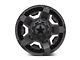 XD Rockstar II Satin Black 6-Lug Wheel; 17x8; 10mm Offset (19-22 RAM 1500)