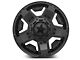 XD Rockstar II Satin Black 6-Lug Wheel; 17x8; 10mm Offset (19-24 Silverado 1500)