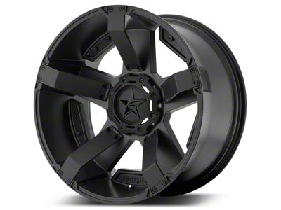 XD Rockstar II Satin Black 5-Lug Wheel; 20x12; -44mm Offset (09-18 RAM 1500)